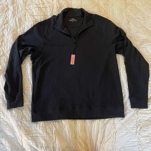 NWT Vineyard Vines Navy Quarter Zip Long Sleeve